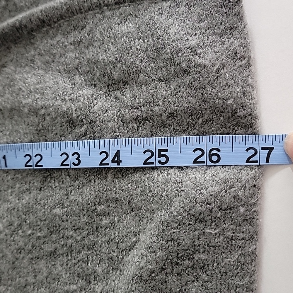 Abercrombie & Fitch Cardigan Sweater Open Front Gray Stretch Soft Cozy Comfy XS - Picture 13 of 14